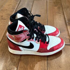 Nike Air Jordan Spiderman Inspired Sneakers